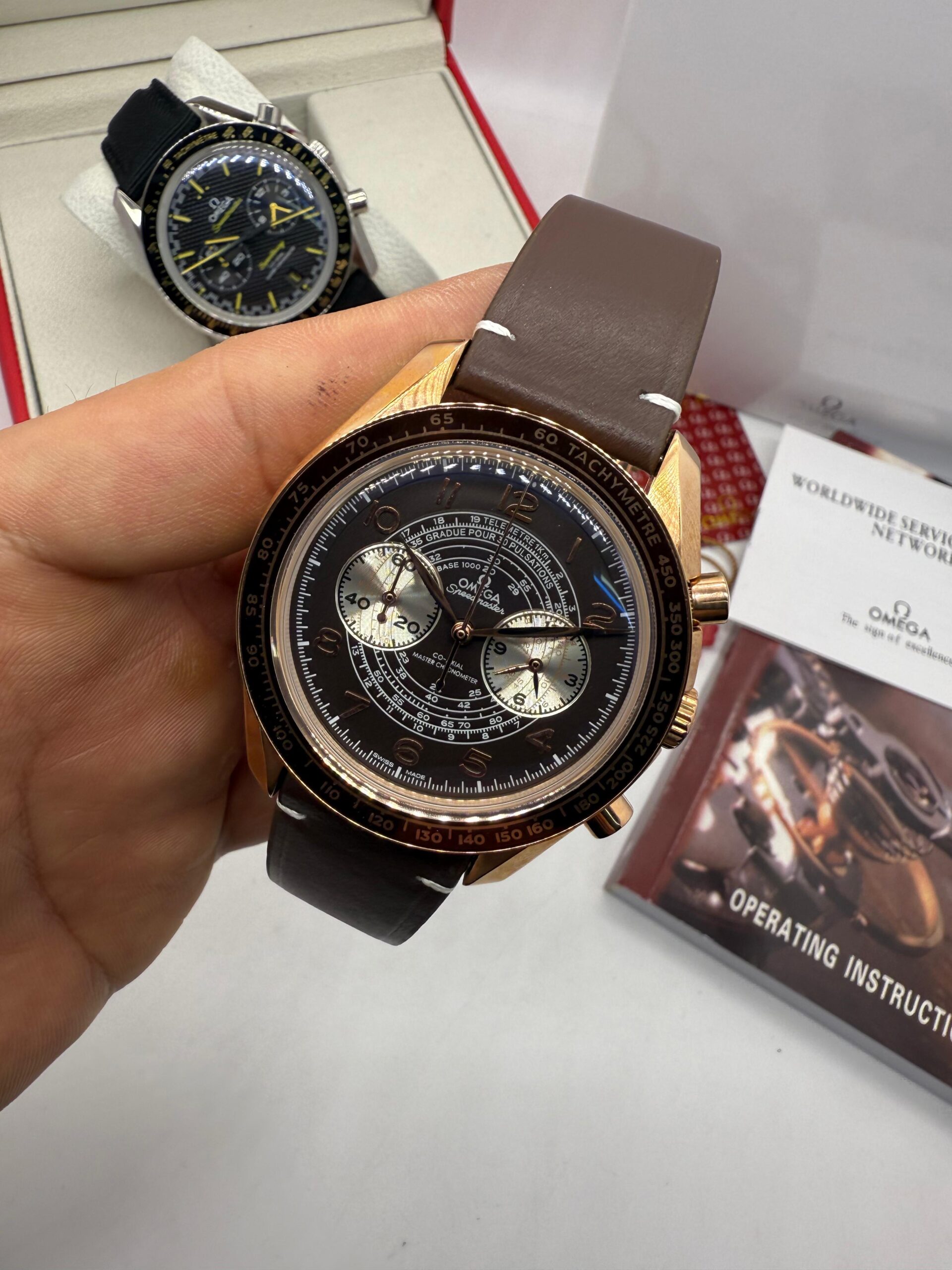 Relógio Réplica Omega Speedmaster Dark Apollo 8