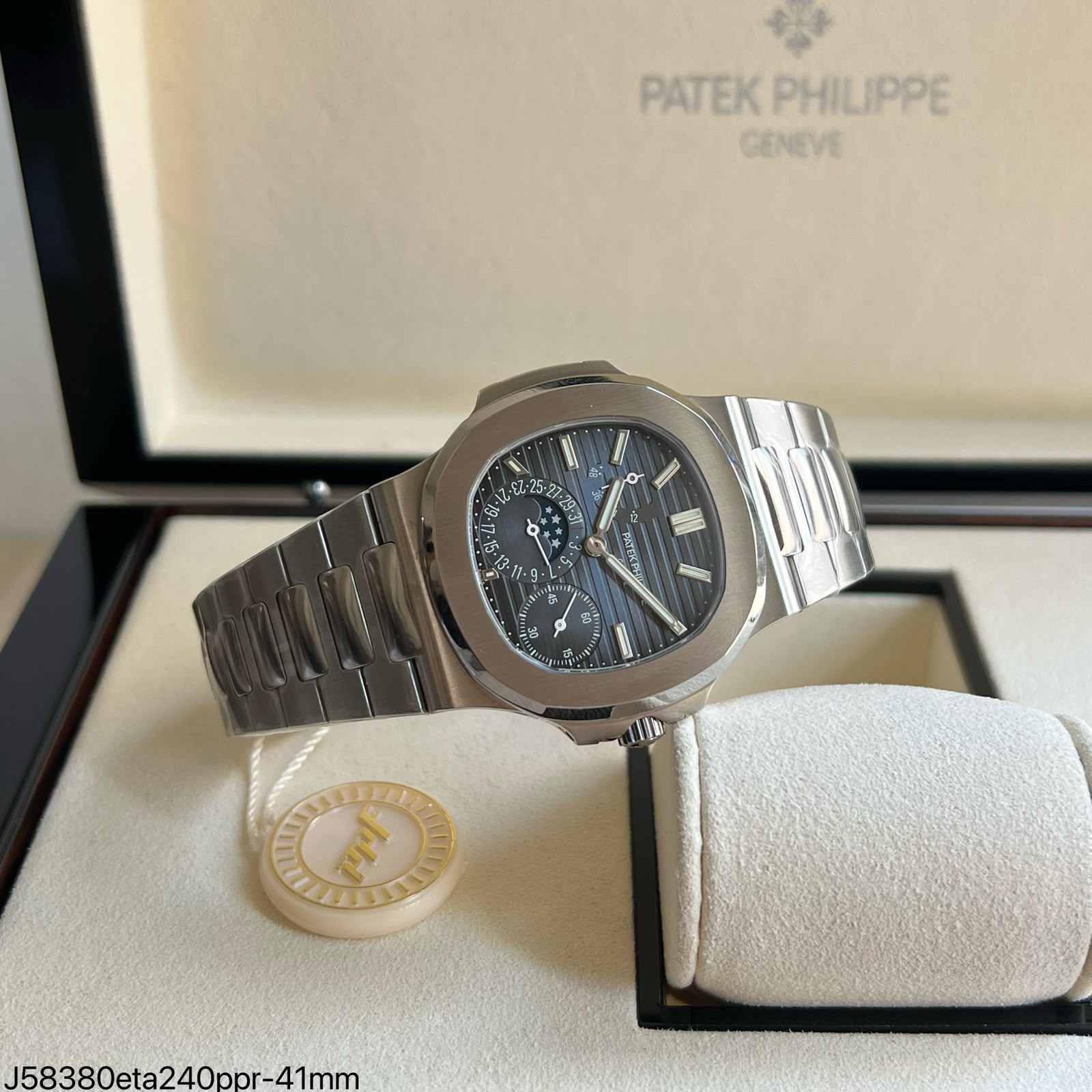 Super Clone Maquina ETA - Patek Philippe Nautilus