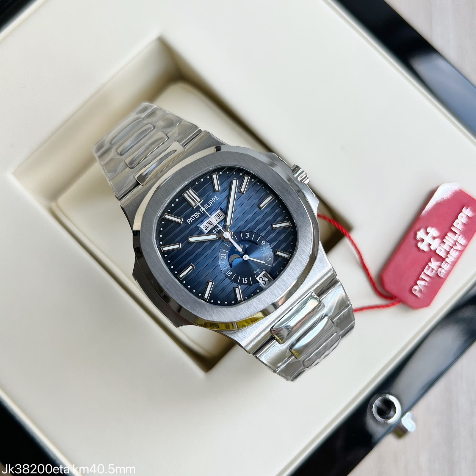 Super Clone Maquina ETA - Patek Philippe Nautilus