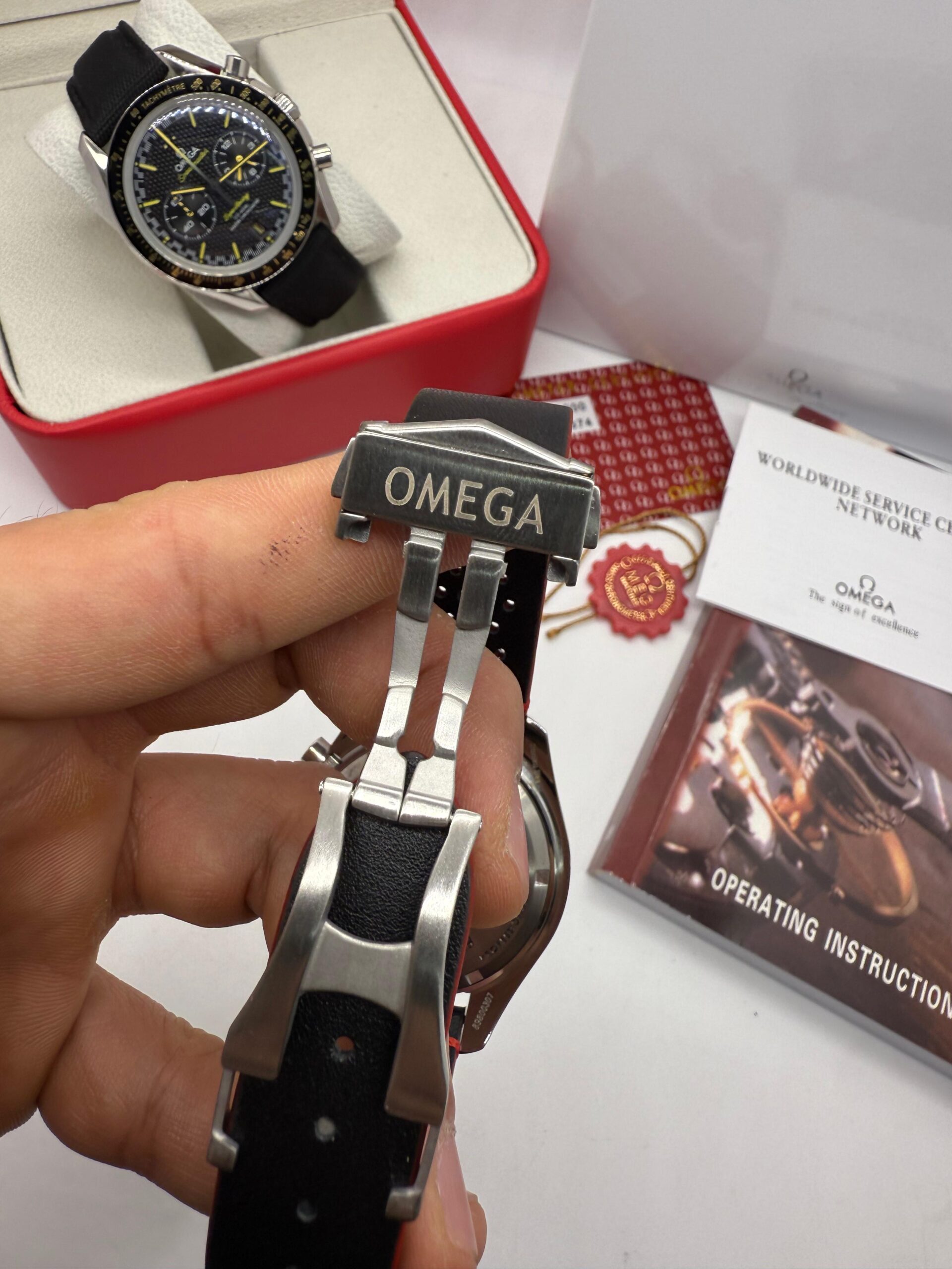 Relógio Réplica Omega Speedmaster Dark Apollo 8 - Imagem 5