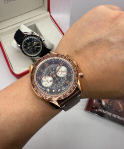Relógio Réplica Omega Speedmaster Dark Apollo 8 - Imagem 5