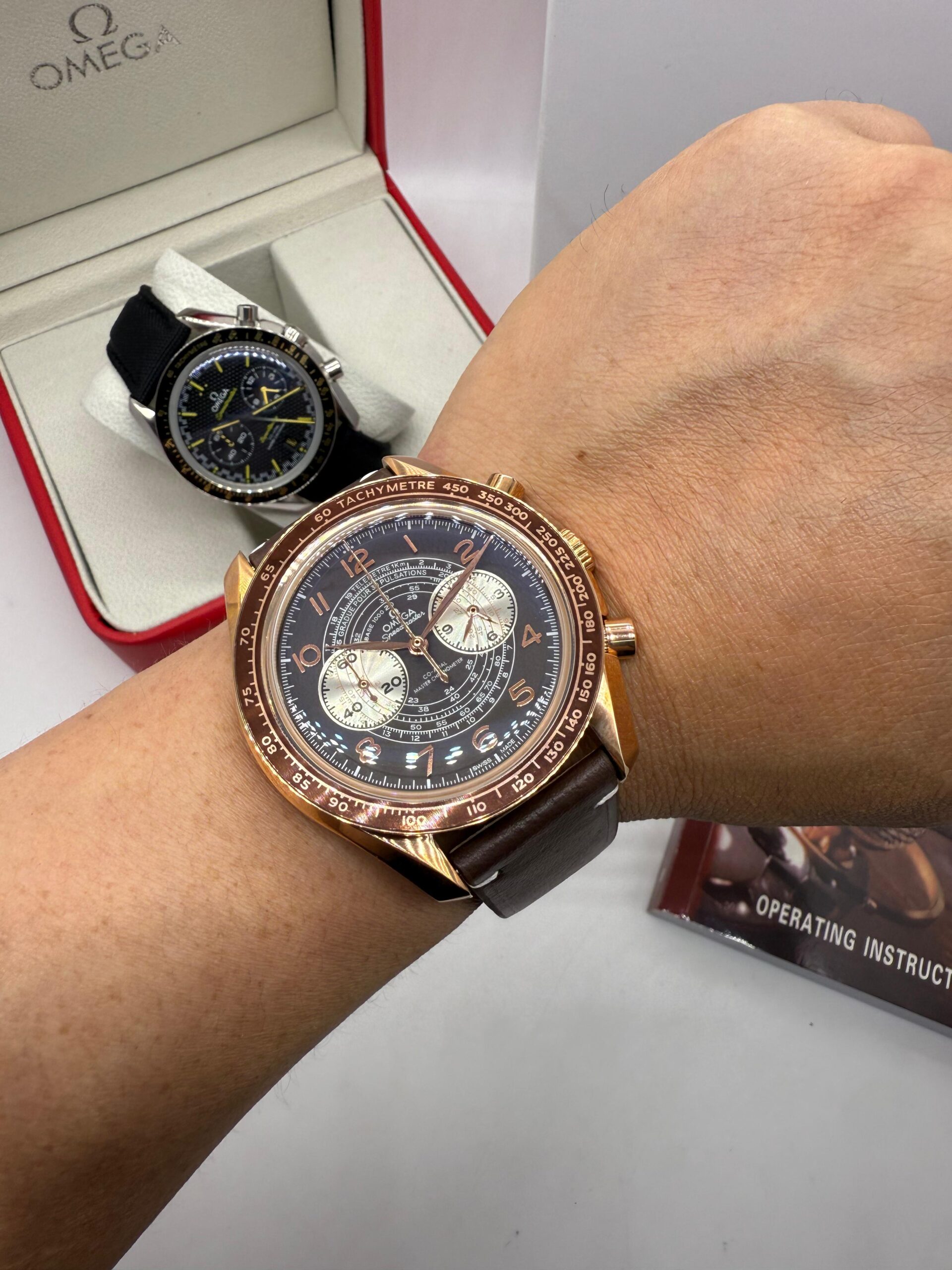 Relógio Réplica Omega Speedmaster Dark Apollo 8 - Imagem 5