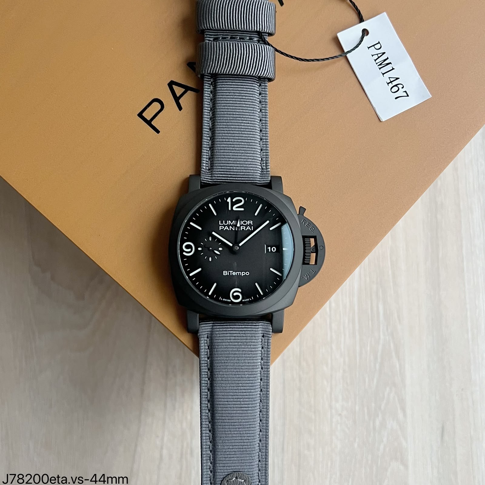Super Clone Maquina ETA - Panerai Luminor Base BiTempo
