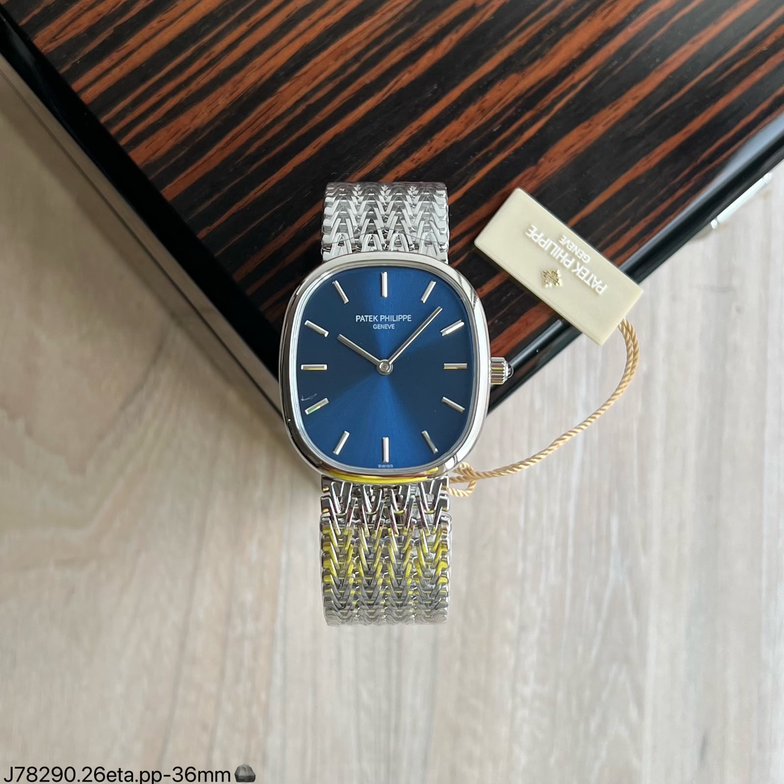 Super Clone Maquina ETA – Patek Philippe Golden Ellipse