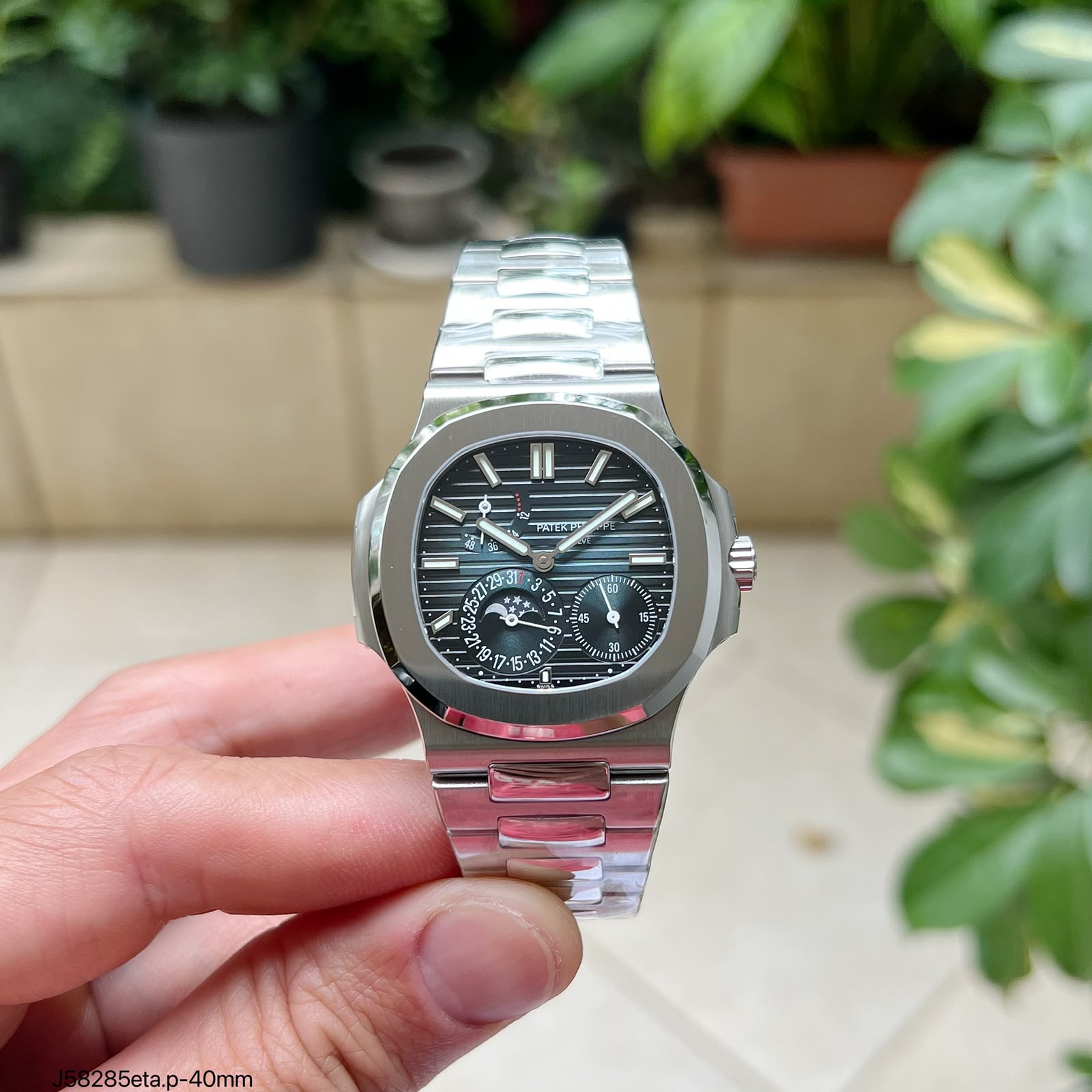 Super Clone Maquina ETA – Patek Philippe Nautilus Chronograph