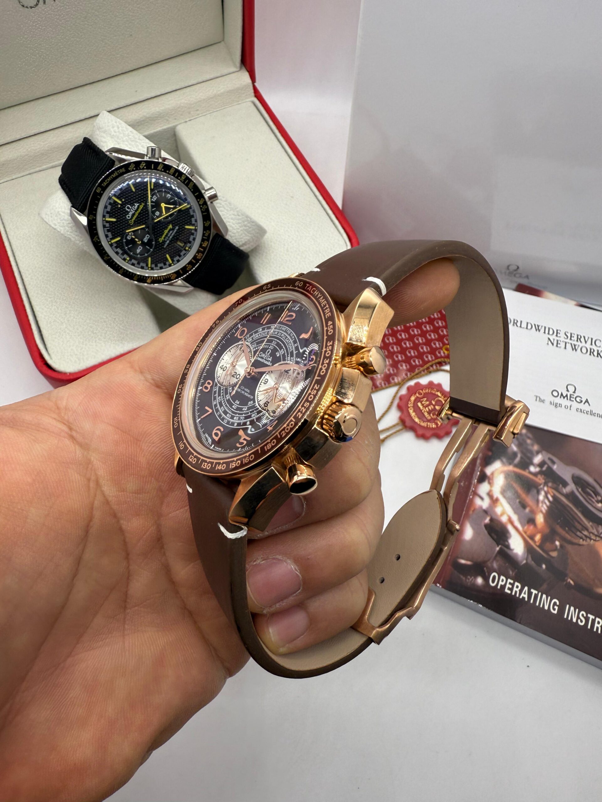 Relógio Réplica Omega Speedmaster Dark Apollo 8 - Imagem 3