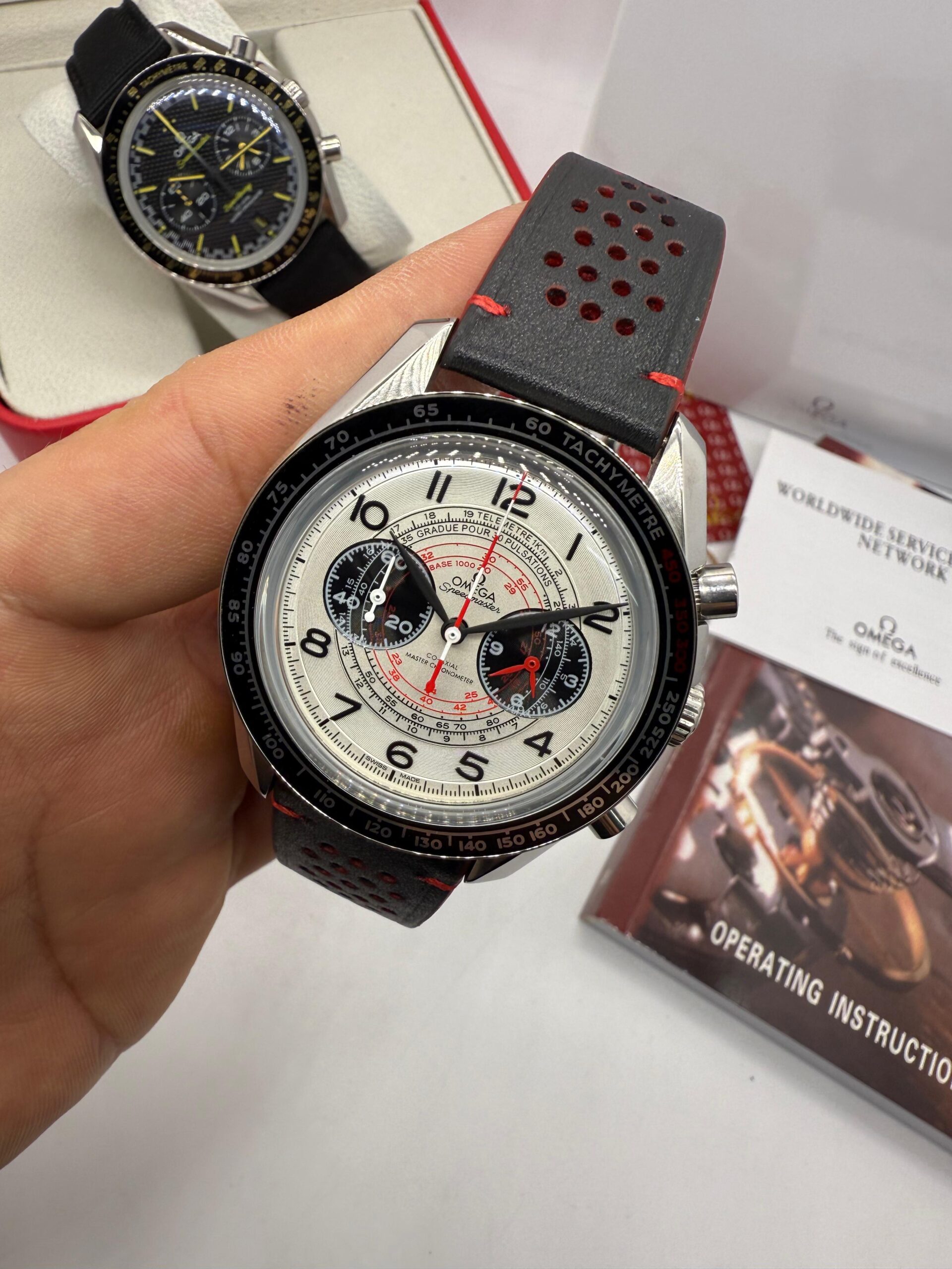 Relógio Réplica Omega Speedmaster Dark Apollo 8 - Imagem 6