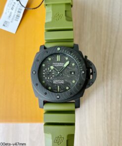 Super Clone Maquina ETA - Panerai Submersible Marina Militare Carbotech