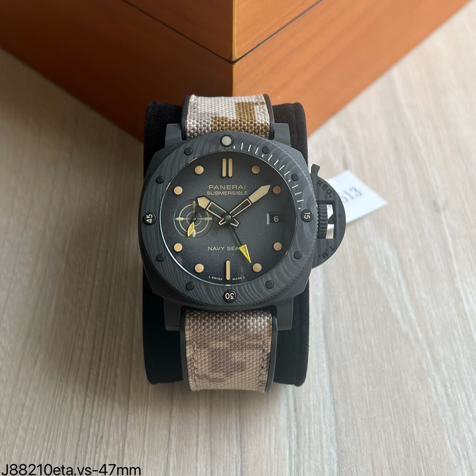 Super Clone Maquina ETA - Panerai Submersible Navy SEALs