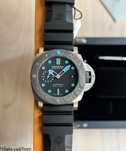 Super Clone Maquina ETA - Panerai Submersible Carbotech