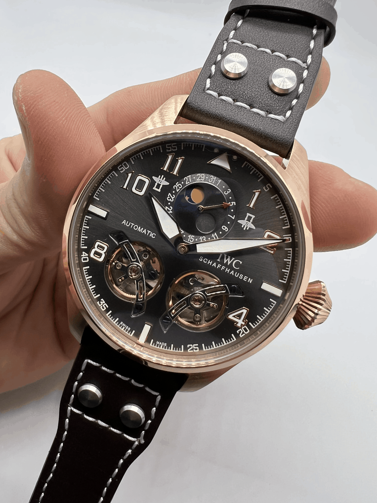 Réplica de Relógio IWC Big Pilot - Imagem 6