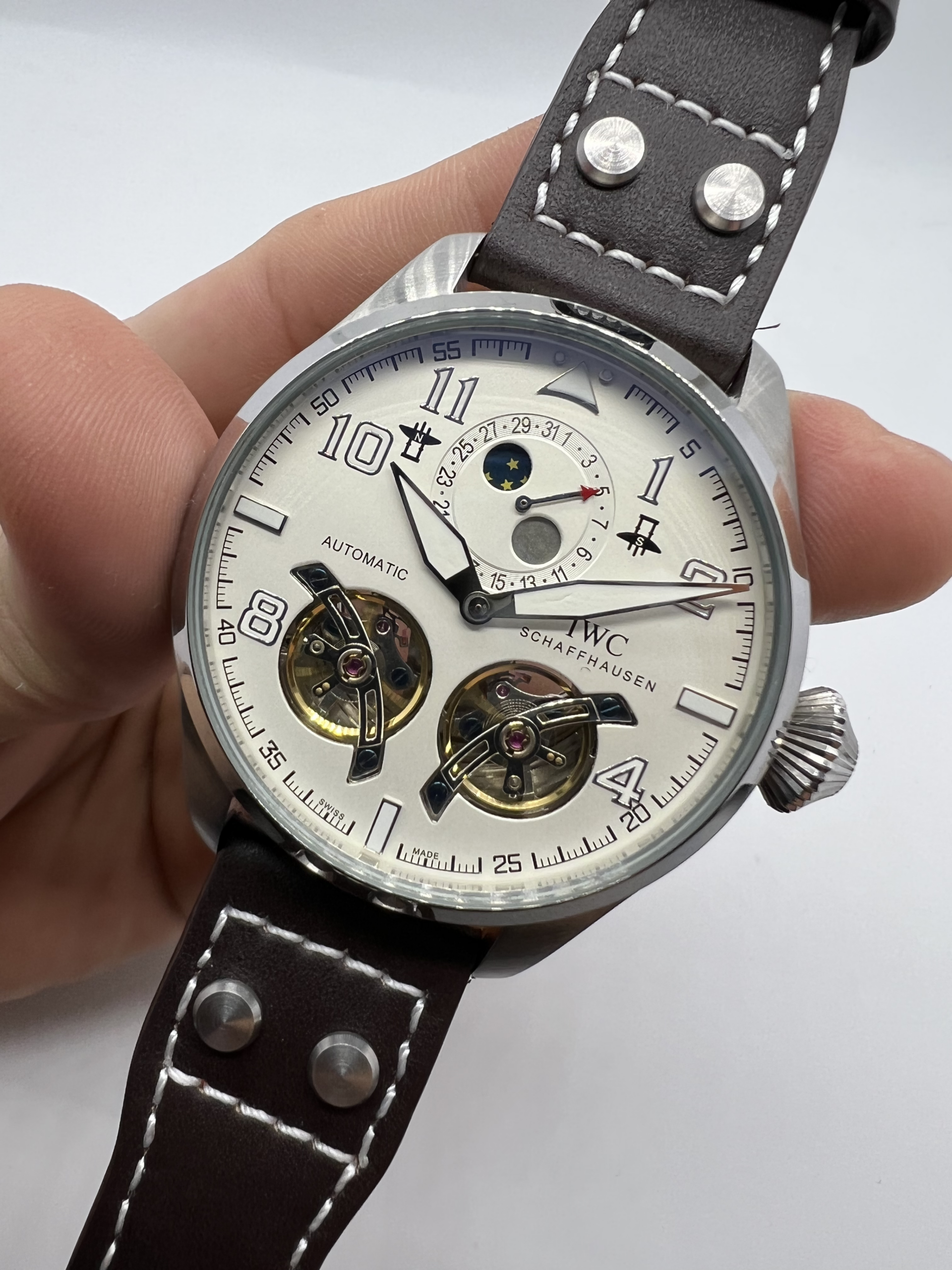 Réplica de Relógio IWC Big Pilot - Imagem 10