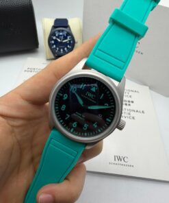 Relógio Réplica Iwc Couro Automático