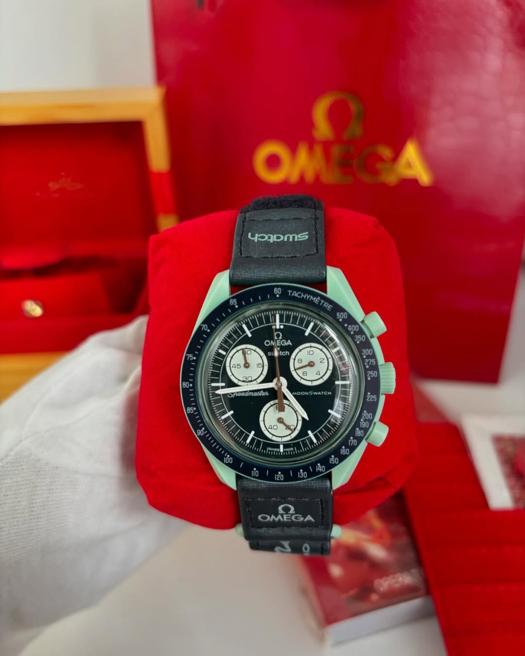 Relógio Réplica Omega x Swatch
