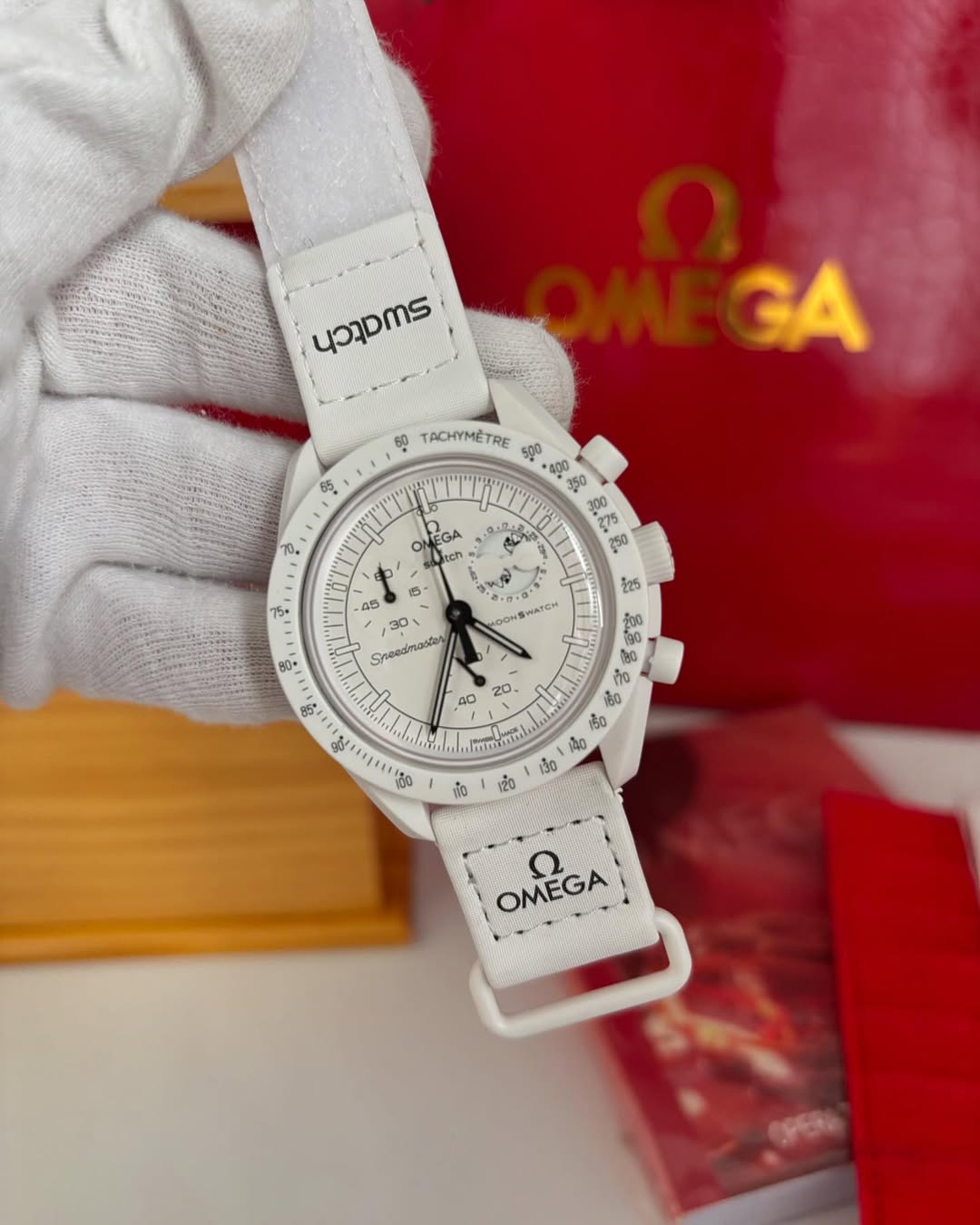 Relógio Réplica Omega x Swatch - Imagem 7