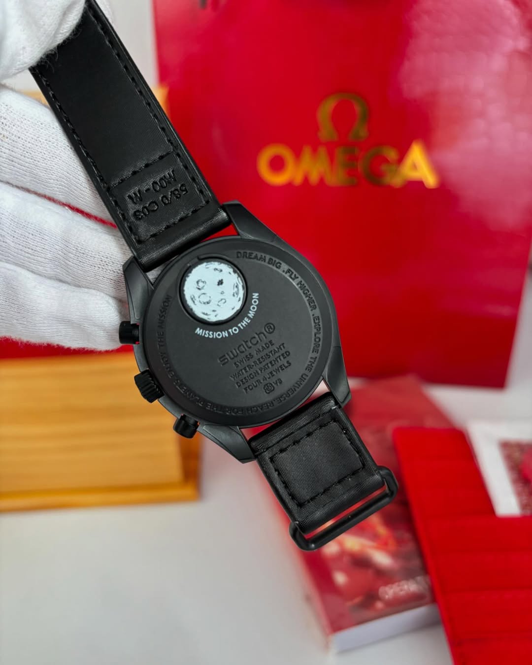 Relógio Réplica Omega x Swatch - Imagem 6