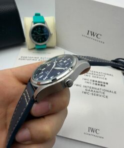 Relógio Réplica Iwc Couro Automático - Imagem 3