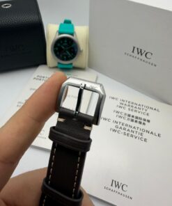 Relógio Réplica Iwc Couro Automático - Imagem 5