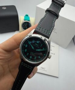 Relógio Réplica Iwc Couro Automático