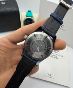 Relógio Réplica Iwc Couro Automático - Imagem 3