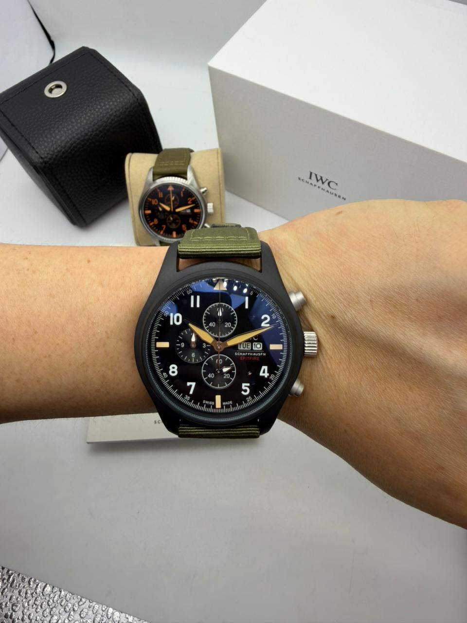 Relógio Réplica Iwc Top Gun