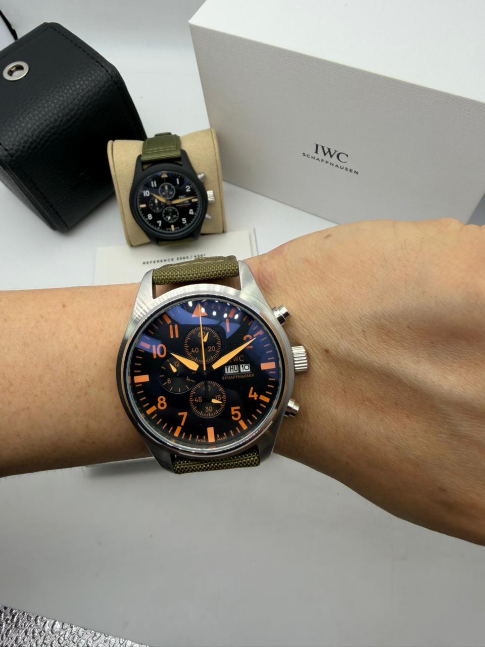 Relógio Réplica Iwc Top Gun
