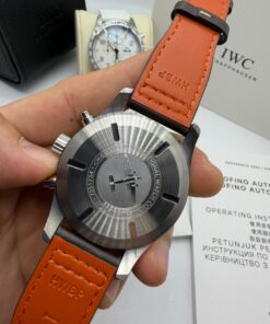 Alternative view of Relógio Réplica Iwc Couro Batéria