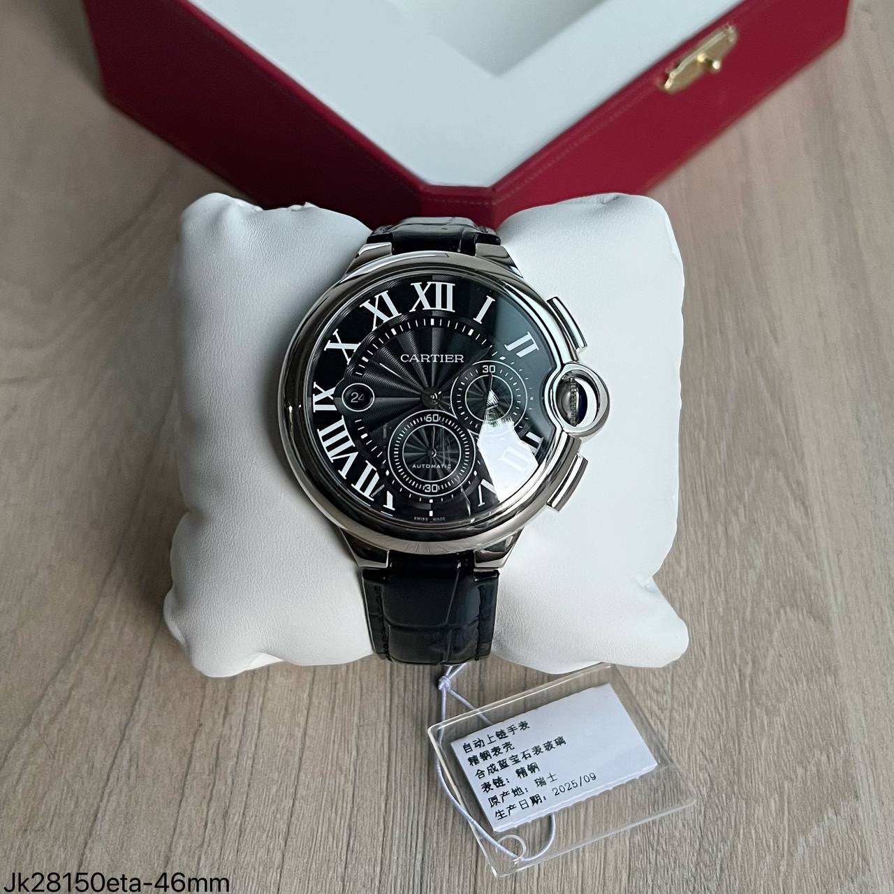 SUPER CLONE MÁQUINA ETA – Cartier Ballon Bleu Chronograph