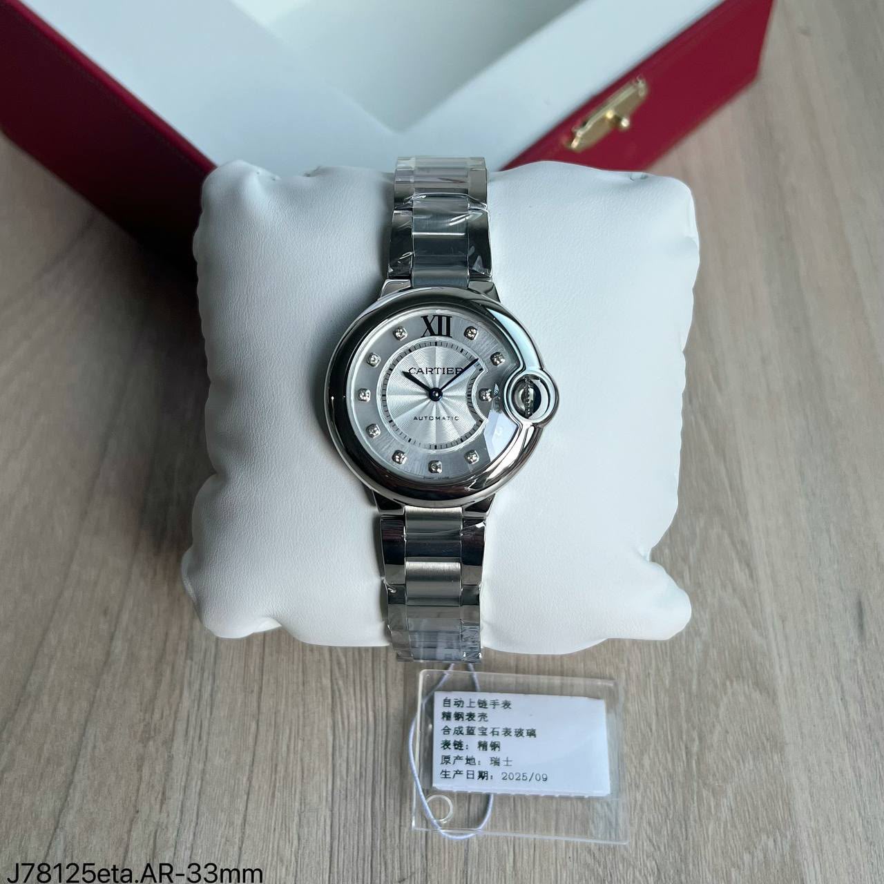 SUPER CLONE MÁQUINA ETA – Cartier Ballon Bleu