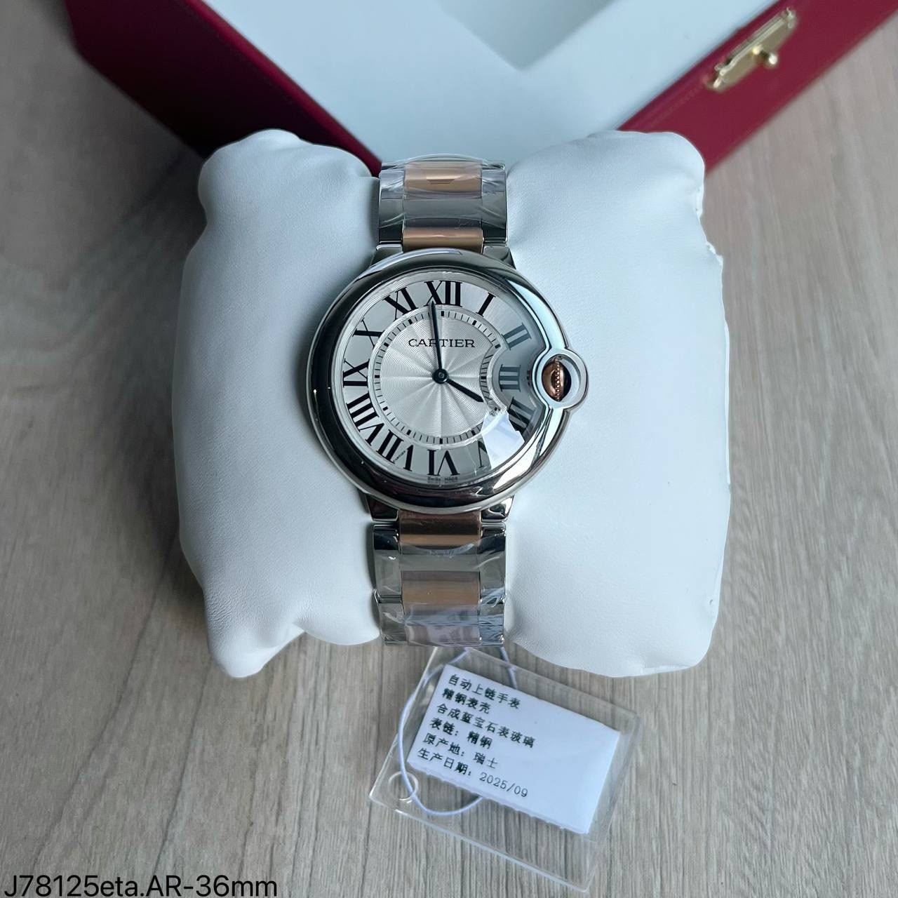 SUPER CLONE MÁQUINA ETA – Cartier Ballon Bleu