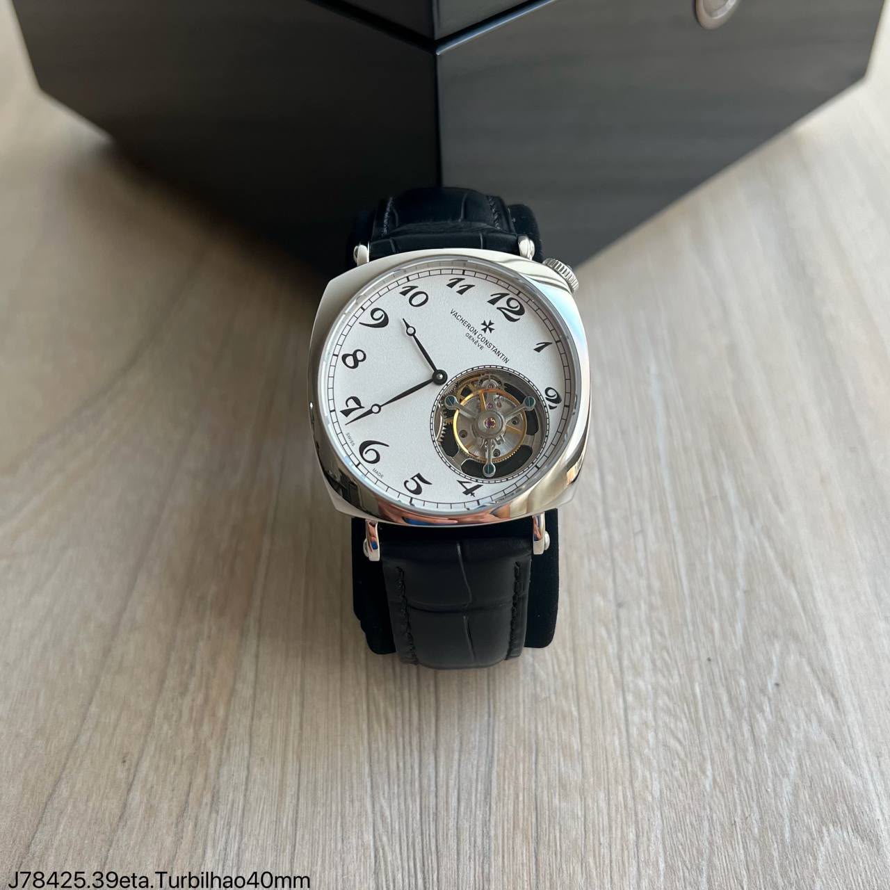 SUPER CLONE MÁQUINA ETA – Vacheron Constantin Historiques American 1921 Tourbillon.