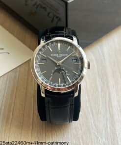 SUPER CLONE MÁQUINA ETA – Vacheron Constantin Patrimony Complete Calendar Moon Phase