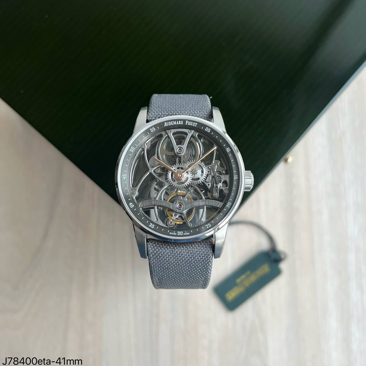 SUPER CLONE MÁQUINA ETA – Audemars Piguet Selfwinding Flying Tourbillon Openworked