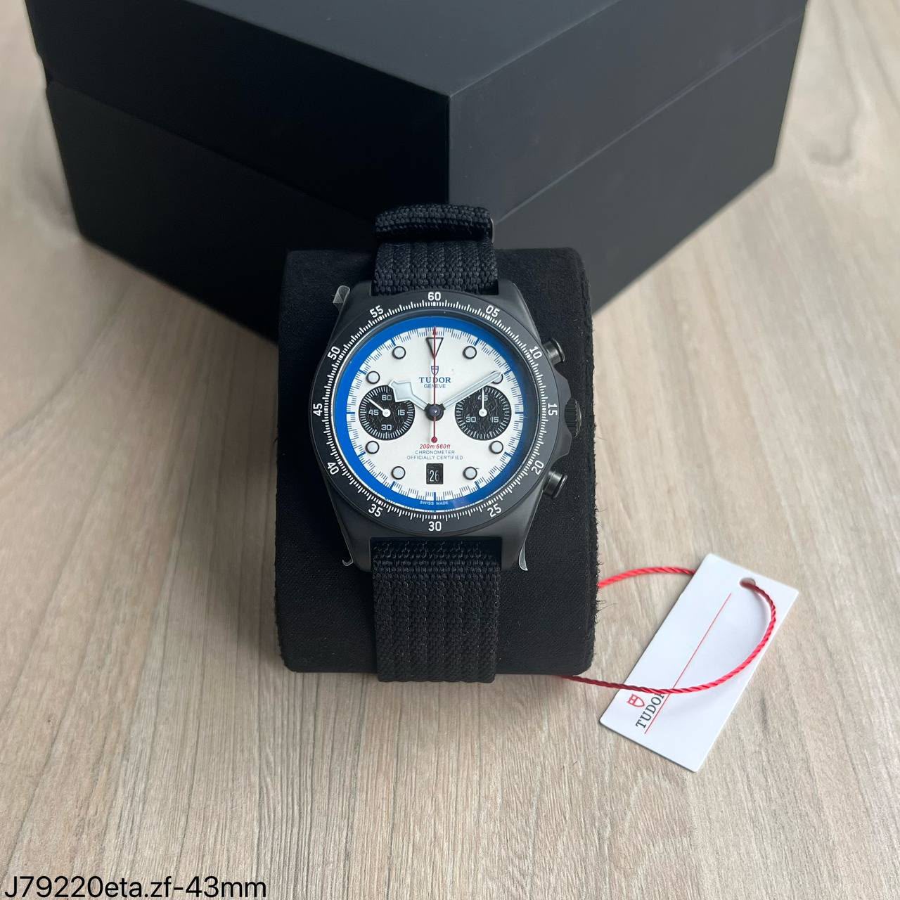 SUPER CLONE MAQUINA ETA - Tudor Black Bay Blue Flamingo
