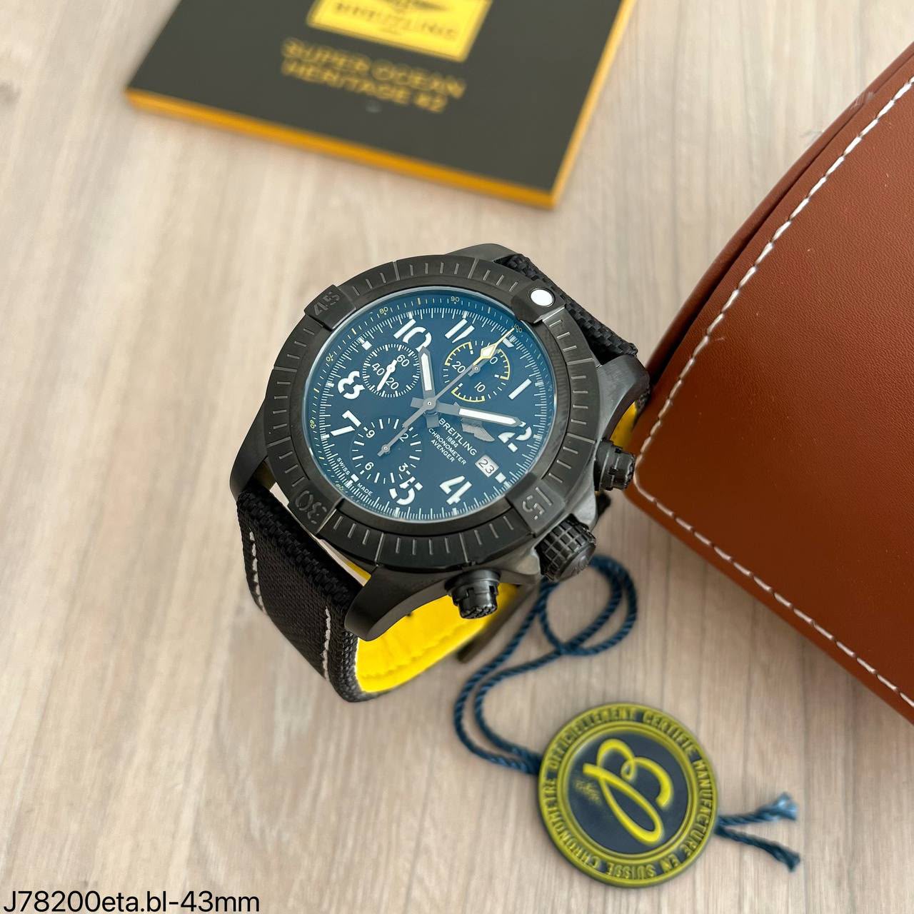 Super Clone Maquina ETA - Breitling Avenger Chronograph
