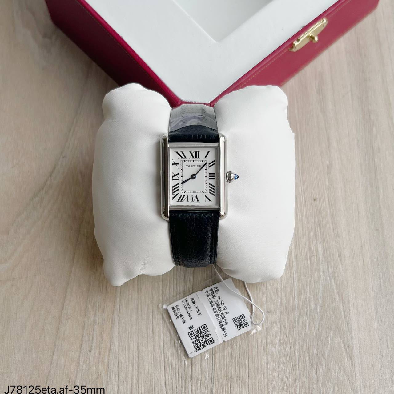 Super Clone Maquina ETA – Cartier Tank Solo