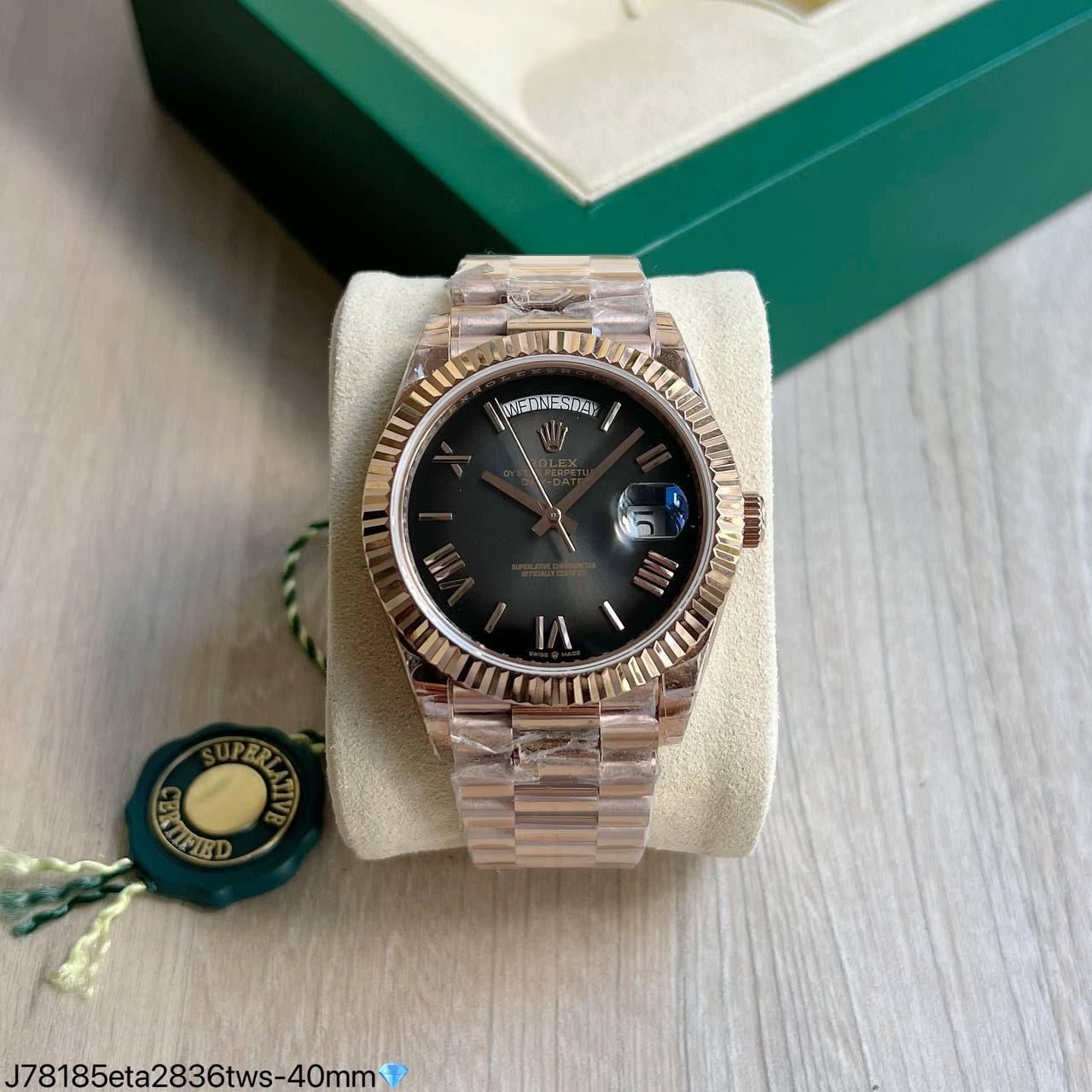 Super Clone Maquina ETA - Rolex Day-Date