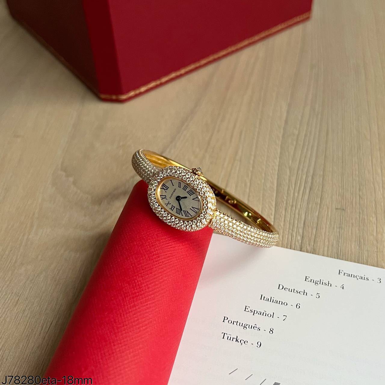 Super Clone Maquina ETA – Cartier Baignoire
