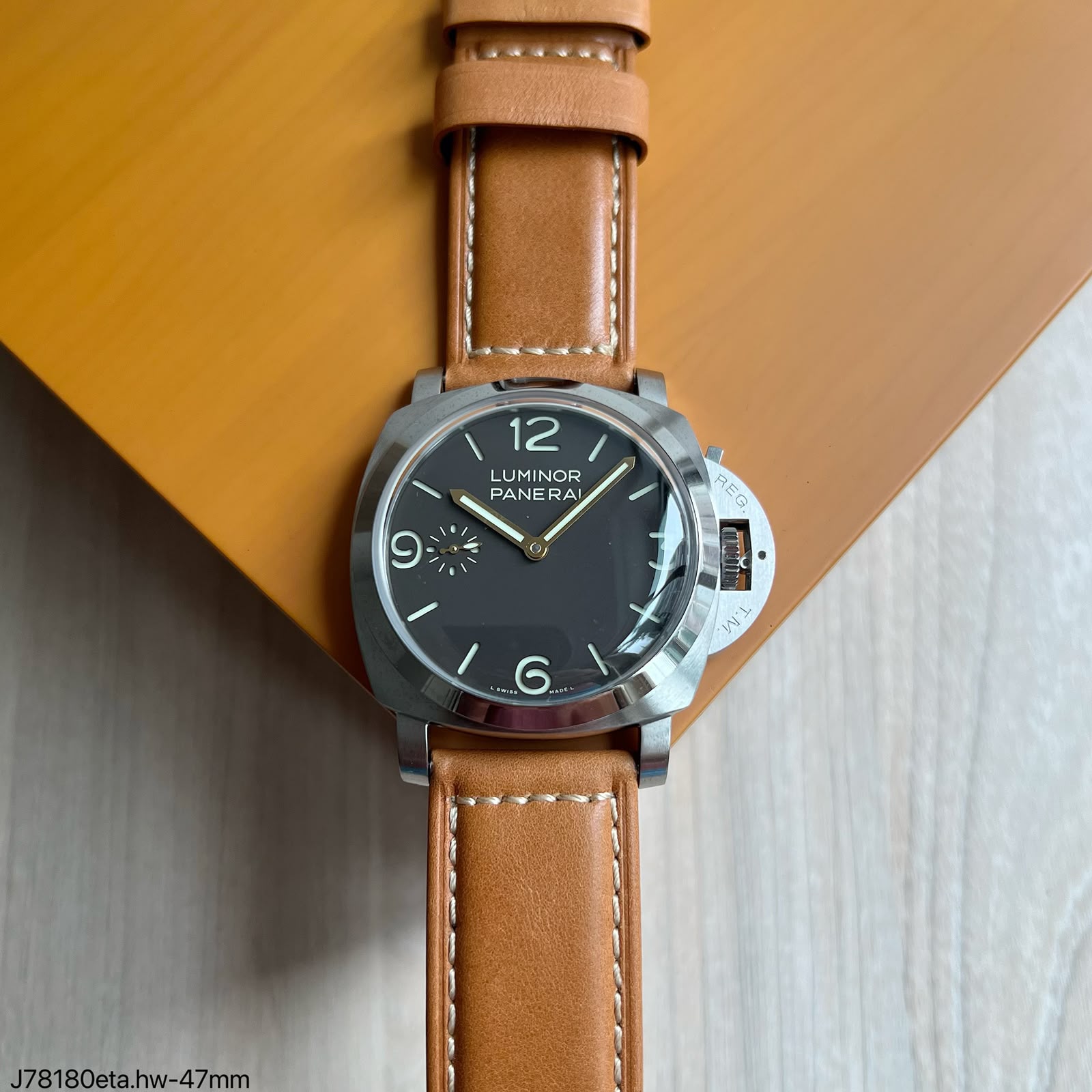 Super Clone Maquina ETA – Panerai Luminor