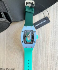 Super Clone Maquina ETA - Richard Mille RM 07-01 Blue Turquoise
