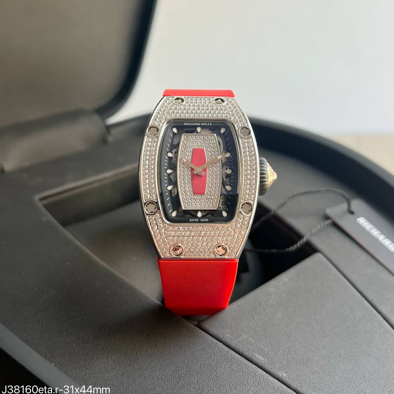 Super Clone Maquina ETA - Richard Mille RM 07-01 Red Diamond