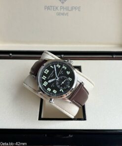 Super Clone Maquina ETA – Patek Philippe Calatrava Pilot Travel Time