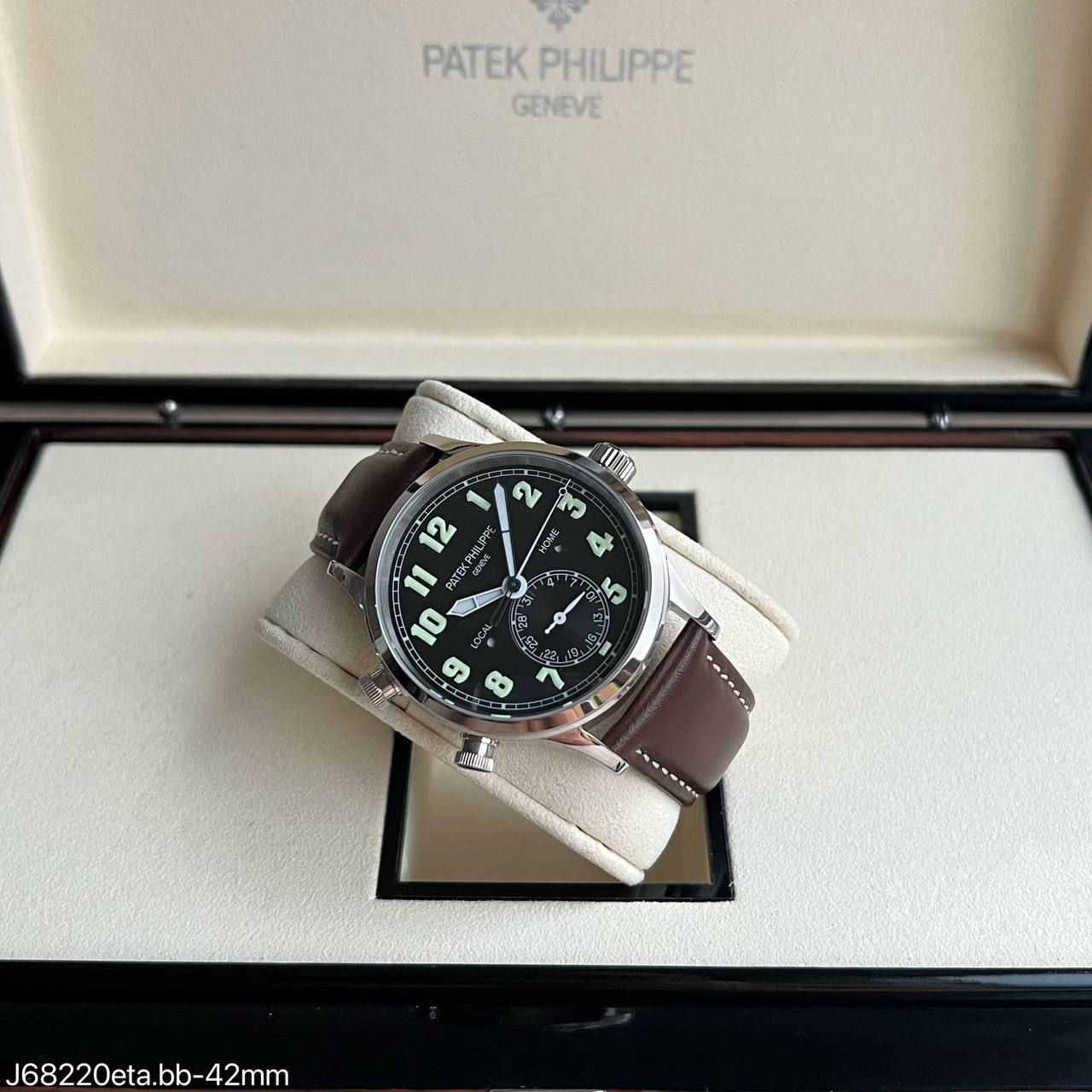 Super Clone Maquina ETA – Patek Philippe Calatrava Pilot Travel Time