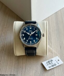 Super Clone Maquina ETA – IWC Schaffhausen Pilot`s Watch Mark XVIIII Blue Dial
