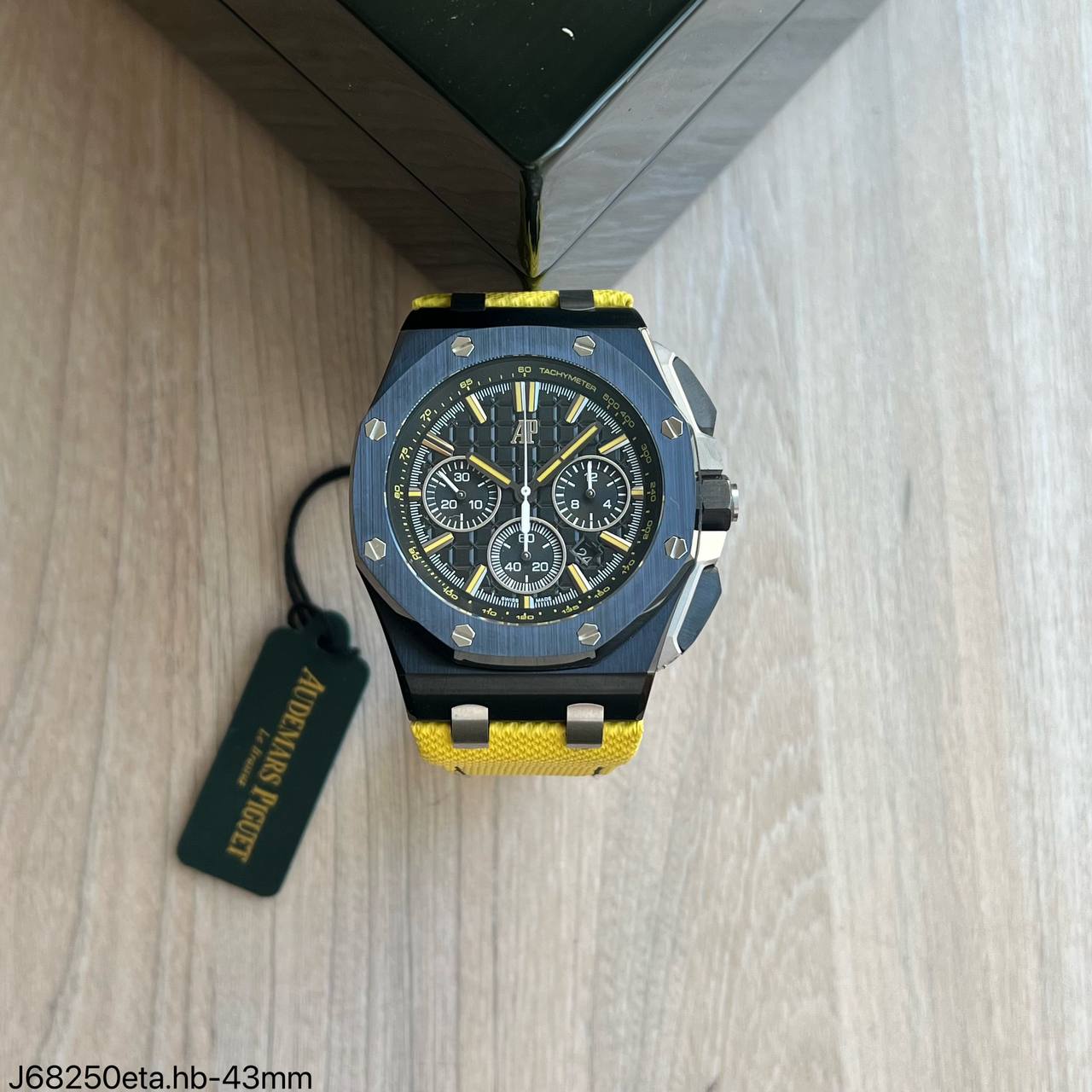 Super Clone Maquina ETA – Audemars Piguet Royal Oak Offshore Chrono End of Days Black & Yellow