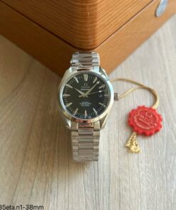 Super Clone Maquina ETA - Omega Seamaster Black Dial