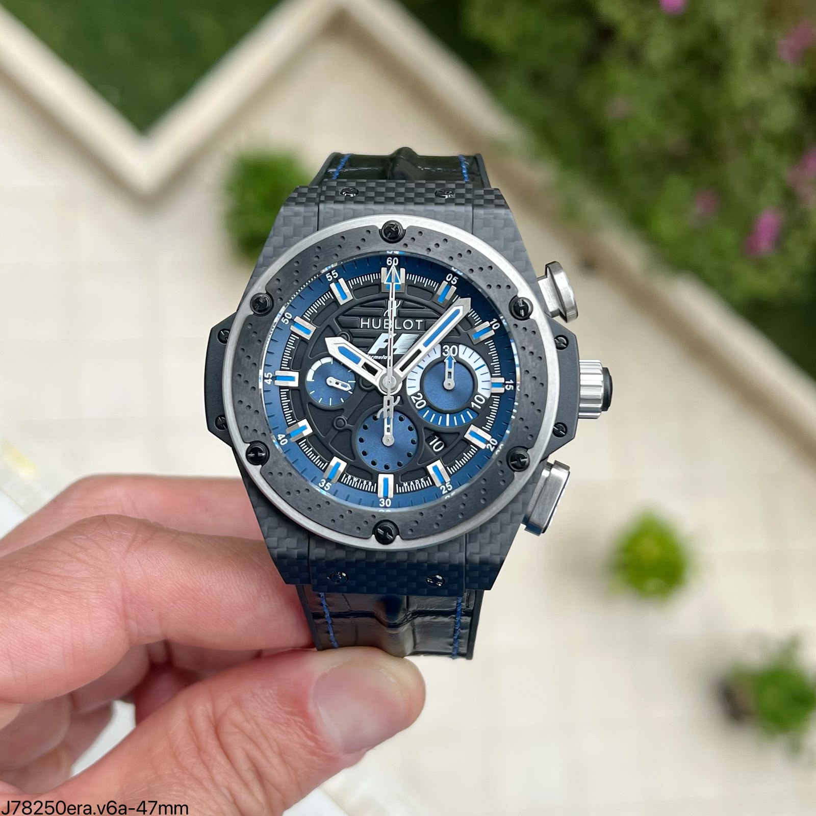 Super Clone Maquina ETA – Hublot Big Bang All Black Green