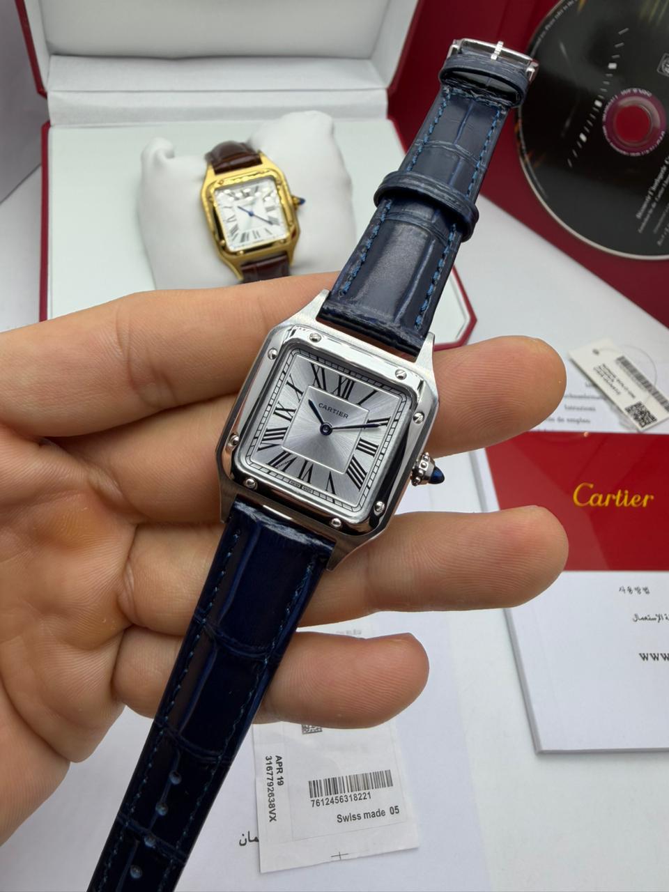 Réplica de Relógio - Cartier Santos de Cartier