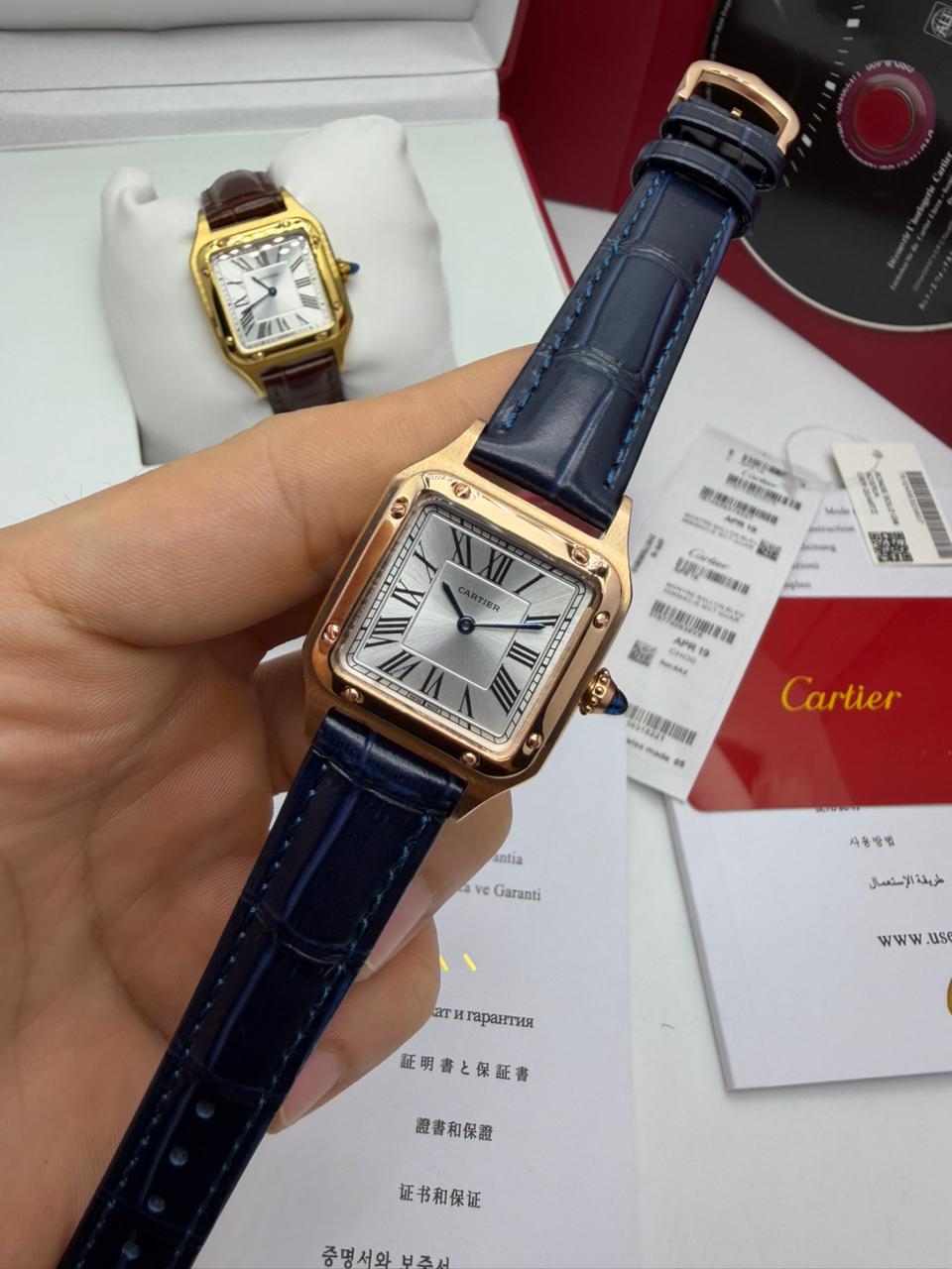 Réplica de Relógio - Cartier Santos de Cartier