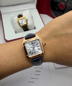 Réplica de Relógio - Cartier Santos de Cartier - Imagem 3